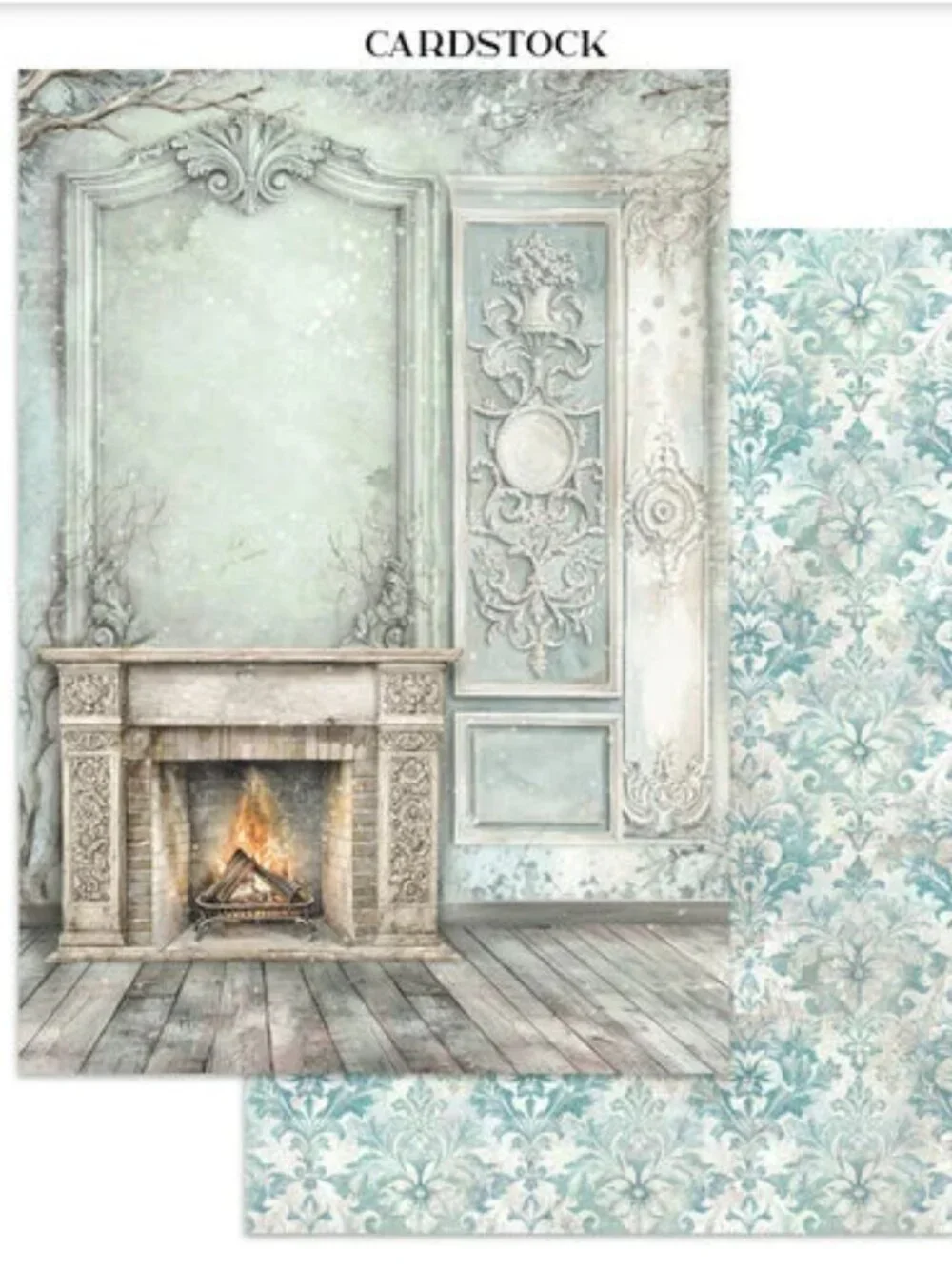 Stamperia White Christmas Collection Junk Journal Book NWT New Release